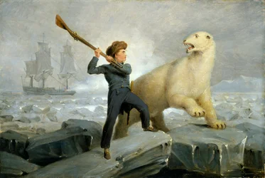 Nelson und der Bär, ca. 1806