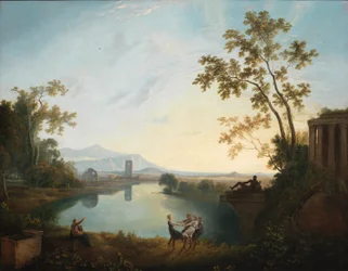 Apollo und die Jahreszeiten (Klassische Landschaft)
