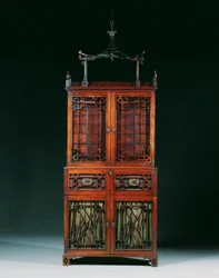 George II Sekretär-Schrank