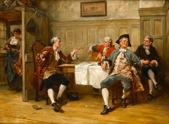 Ein Scherz unter Freunden