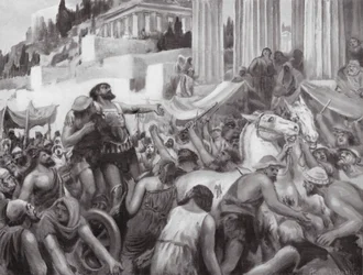 Kunstvoller Trick des Peisistratos