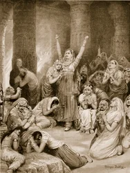 Die Rajput-Zeremonie des Jauhar (Holocaust)