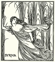 Illustration für Gedichte von John Keats (Lithographie)