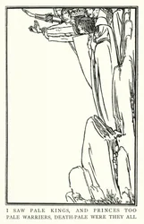 Illustration für Gedichte von John Keats: La Belle Dame Sans Merci