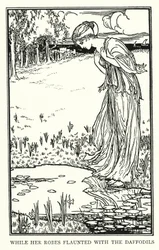 Illustration für Gedichte von John Keats: Lamia (Lithografie)