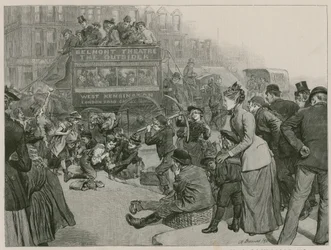 Brennstoffsammeln in London, Wenn die Katze weg ist