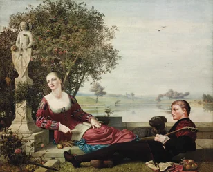Heloise und Abelard, 1879