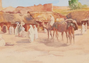 Reise zum Markt