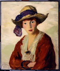 Porträt von Frau Robert Henri, 1914