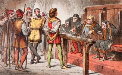 Dogberry spricht in Viel Lärm um nichts, Akt IV, Szene II, 