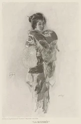 La Mousmee, Illustration aus 