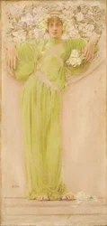 Ein Kranz aus Rosen (Juni) 1897