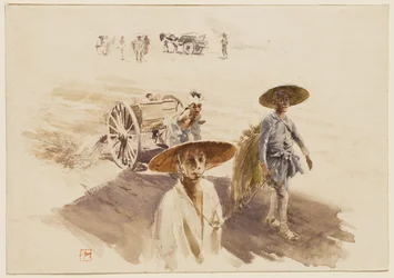 Ein Sprengwagen
