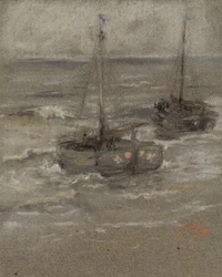 Fischerboote vor Anker