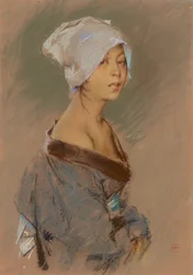 Japanisches Mädchen