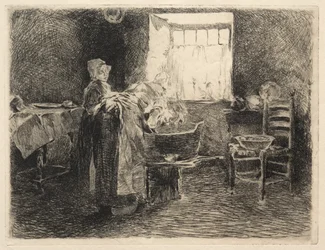 Montagmorgen, Holland, 1800er
