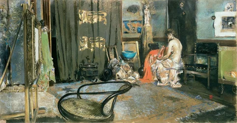 Atelier von Robert F. Blum