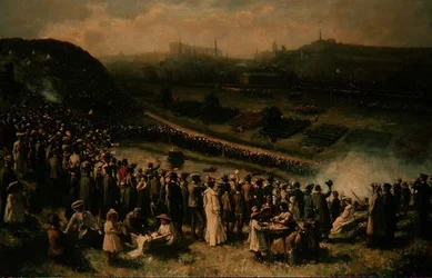 Die Überprüfung der schottischen Freiwilligenarmee, Edinburgh