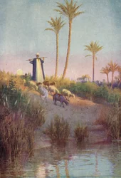 An stillen Wassern, ca. 1880, 1904