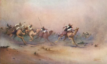 Vom Sturm getrieben, um 1880