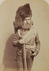 Farbsergeant Taylor, 72. (Duke of Albany