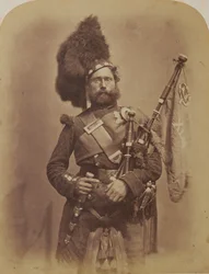Piper David Muir, 42. Highlanders (Black Watch)