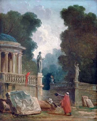 Der Bettler und der Papagei, ca. 1750-1808