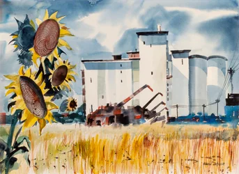 Getreidesilo, Kansas