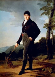 Porträt von Graf Andrey Bezborodko