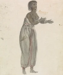Afrikanische Frau