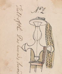 Griff des Schwertes des Peshwa