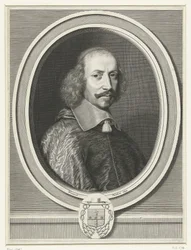 Porträt von Kardinal Mazarin, 1655