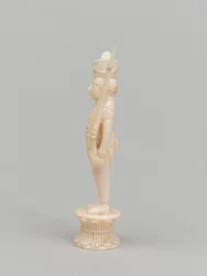 Weißer Bauer, Schachfigur, Indien