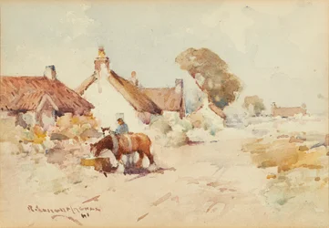 Pferd und Wagen
