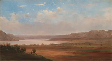 Ansicht des Lake Pepin, Minnesota