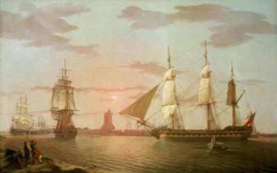 Das Indiaman-Schiff 