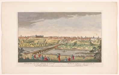 Ansicht der Stadt Madrid