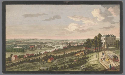 Ansicht der Stadt Richmond am Fluss Themse (Theems)