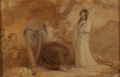 Illustration zu Shakespeares „Ein Wintermärchen“ oder „Cymbeline“