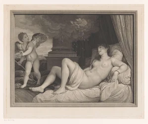 Jupiter erscheint als Goldregen bei Danaë
