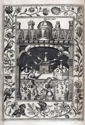 Zwei Alchemisten bei der Herstellung von Tränken