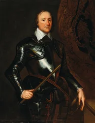 Porträt von Oliver Cromwell 1599-1698