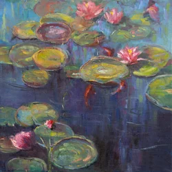 Der Koi-Teich, 2020