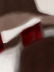 Kräftiger roter Kontrast