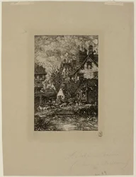 Ein Dorf betreten, aus Revue Fantaisiste
