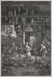 Moldawisches Interieur