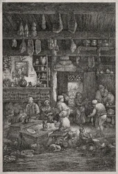 Moldawisches Interieur, 1856