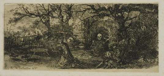 St. Antonius und der Tod