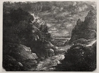 Der Gebirgsbach