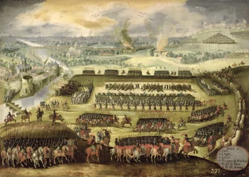 Die Belagerung von Paris (Krieg gegen Frankreich 1556-8)